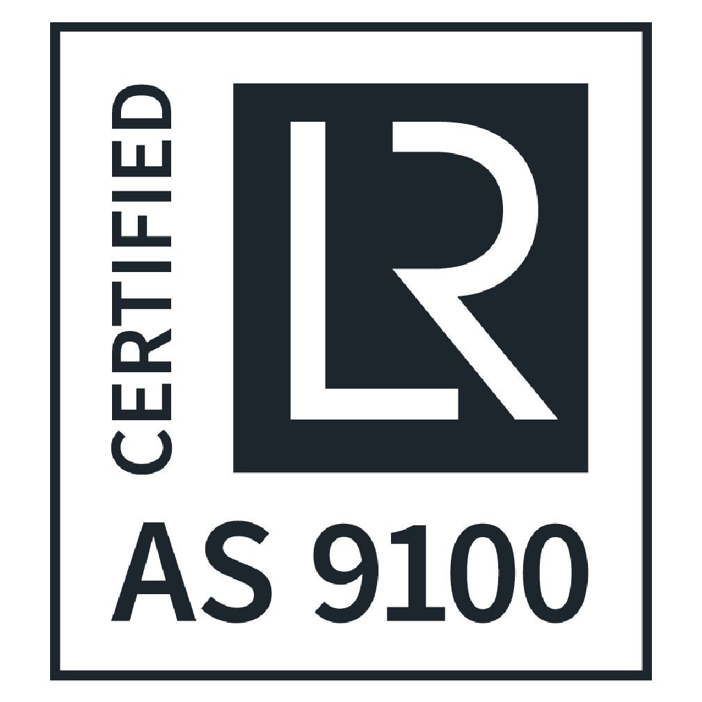 Certified LR AS 9100 Logo