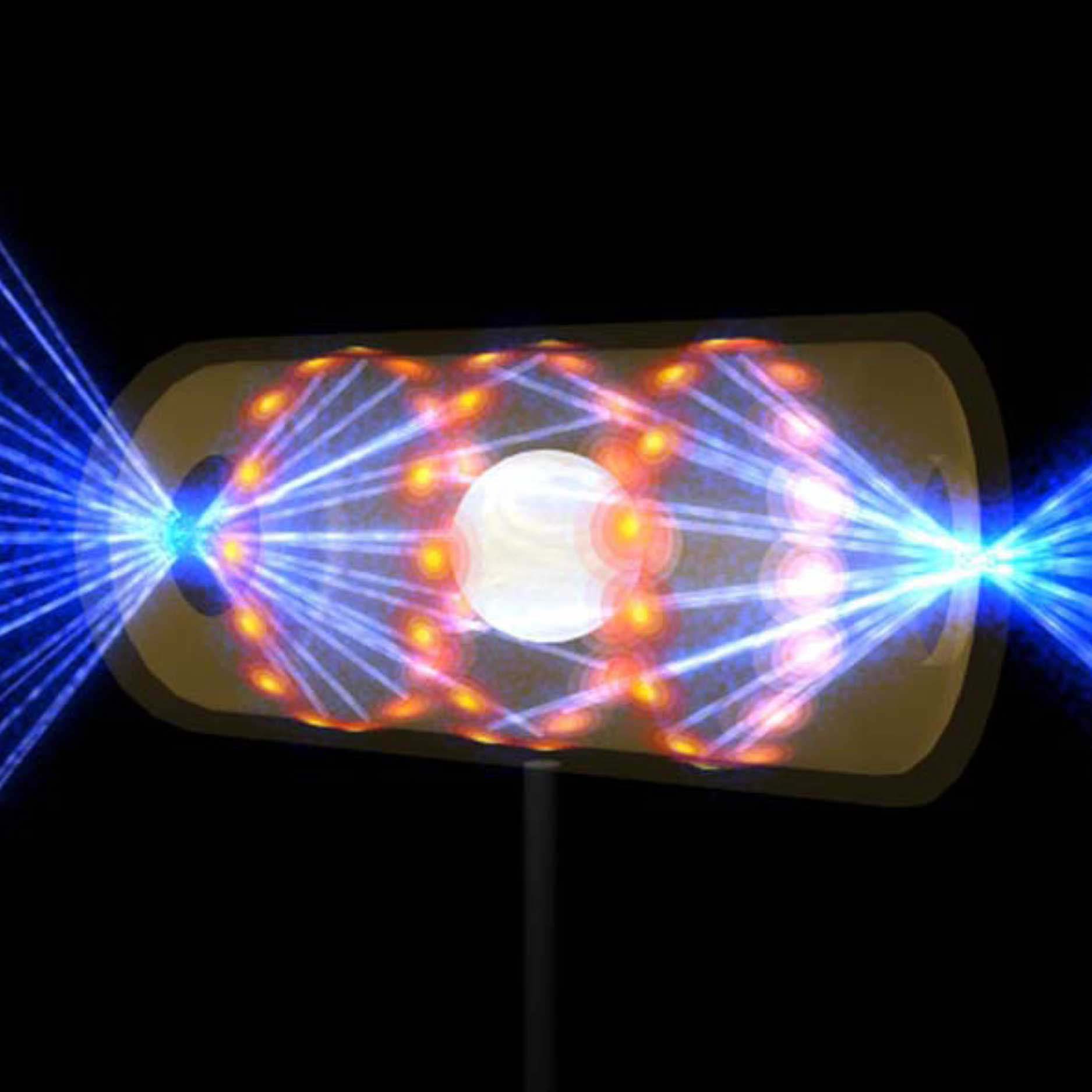 Rendering of the Nuclear Fusion Process