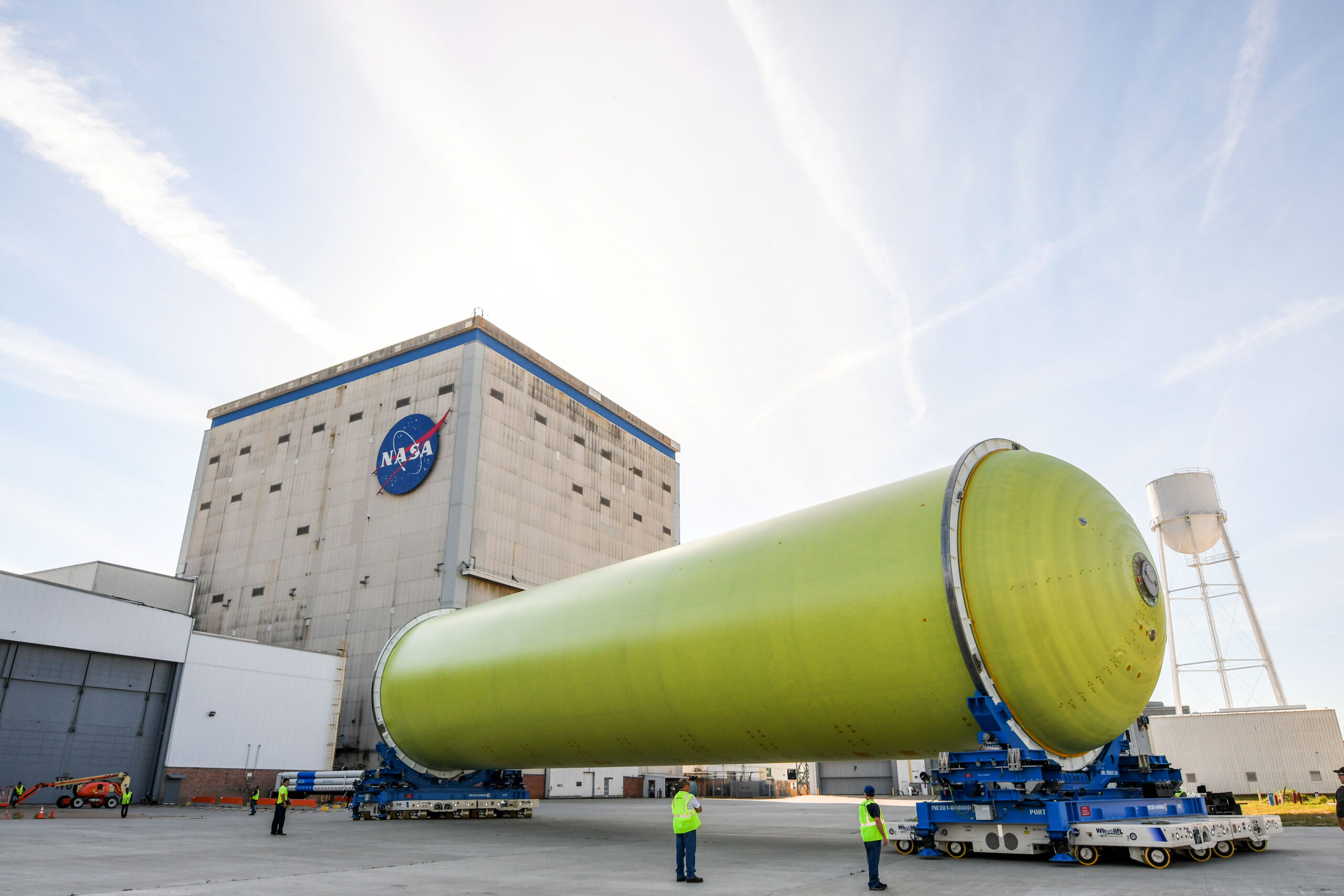 NASA Artemis Primed hydrogen tank