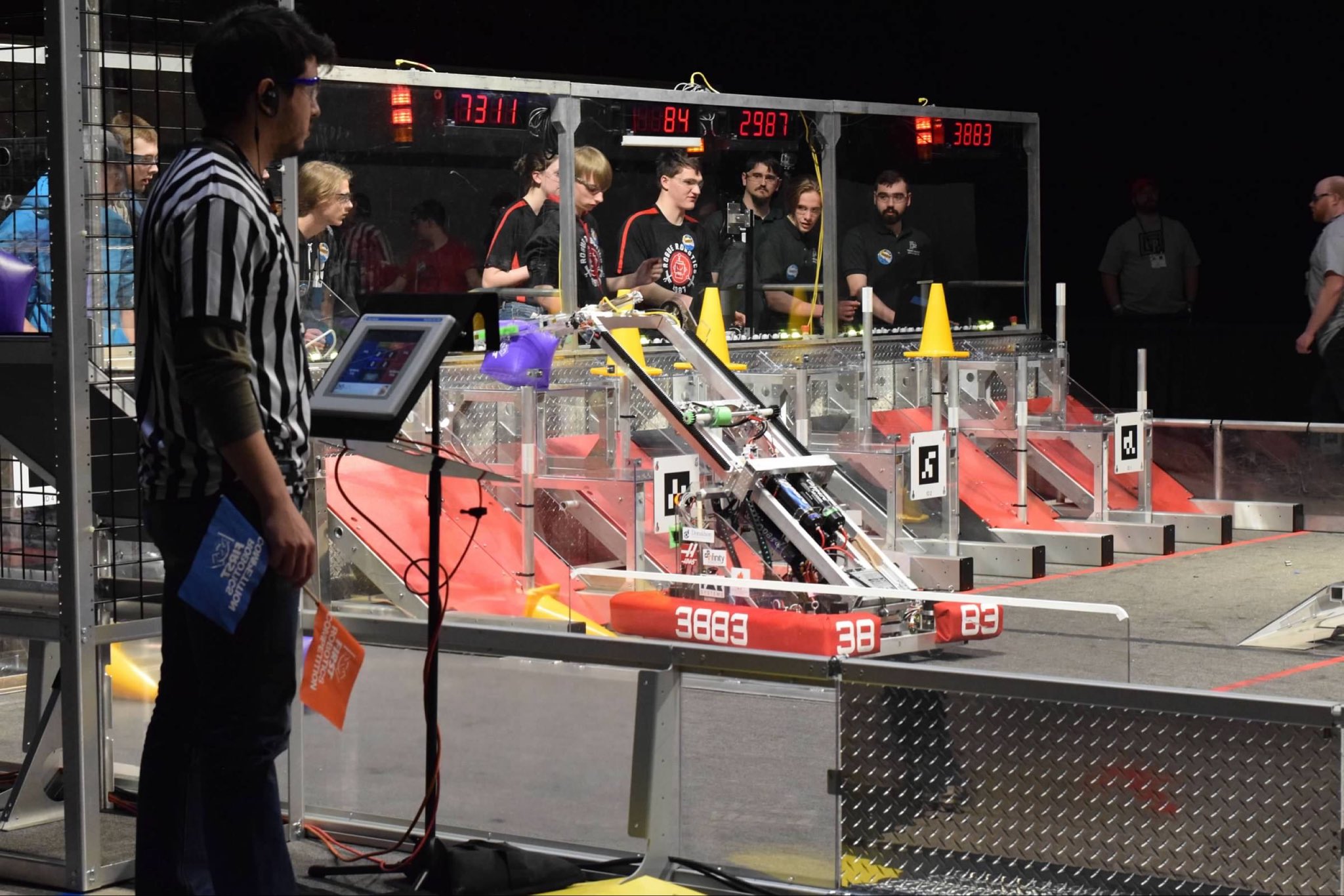 Data Bits Robot in FIRST Robotics Competition