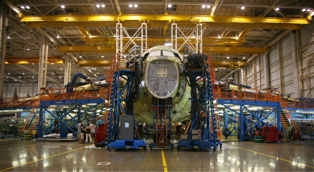 Commercial Plane Manufacturing