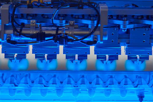 Automated semiconductor manufacturing line with small parts